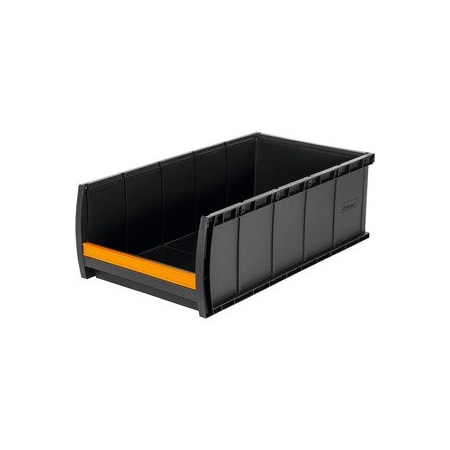 Garant Storage Bin, Polypropylene, Anthracite, 165 mm H, 264 mm W 963301 BC3